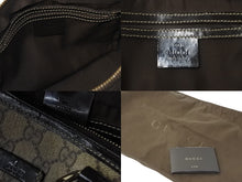 画像をギャラリービューアに読み込む, GUCCI グッチ ミニボストンバッグ ボストンバッグ GGプラス GGスプリーム ベージュ ブラウン 193604 美品 中古 56969