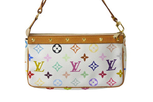 LOUIS VUITTON ルイヴィトン モノグラムマルチカラー ポシェット アクセソワール アクセサリーポーチ M92649 良品 中古 56970