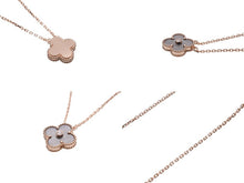 画像をギャラリービューアに読み込む, 新品未使用 Van Cleef &amp; Arpels ヴァンクリーフ アーペル ヴィンテージアルハンブラ ネックレス K18PG VCARP9T000 中古 56973