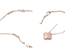 画像をギャラリービューアに読み込む, 新品未使用 Van Cleef &amp; Arpels ヴァンクリーフ アーペル ヴィンテージアルハンブラ ネックレス K18PG VCARP9T000 中古 56973