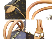 画像をギャラリービューアに読み込む, LOUIS VUITTON ルイヴィトン ボストンバッグ M41412 キーポルバンドリエール60 ブラウン PVC ゴールド金具 良品 中古 56983