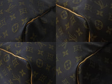 画像をギャラリービューアに読み込む, LOUIS VUITTON ルイヴィトン ボストンバッグ M41412 キーポルバンドリエール60 ブラウン PVC ゴールド金具 中古 56984