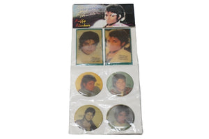 Michael Jackson マイケルジャクソン ステッカー シール 6枚セット vintage ヴィンテージ 良品 中古 56986 –  Casanova Vintage