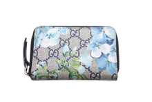 画像をギャラリービューアに読み込む, 極美品 GUCCI グッチ カードケース GGブルームス ラウンドファスナー ベージュ マルチカラー 546354 中古 56987