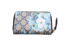 画像をギャラリービューアに読み込む, 極美品 GUCCI グッチ カードケース GGブルームス ラウンドファスナー ベージュ マルチカラー 546354 中古 56987