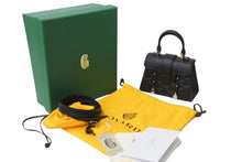 画像をギャラリービューアに読み込む, 新品未使用 ゴヤール GOYARD サイゴン ナノ ストラクチャード バッグ ソー ジェットブラック 56989 中古