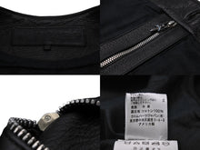 画像をギャラリービューアに読み込む, 極美品 CHROME HEARTS クロムハーツ ベスト CHクロスボタン ブラック 牛革 シルバー925 サイズS 中古 56994