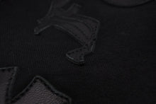画像をギャラリービューアに読み込む, CHROME HEARTS クロムハーツ パンツ CHプラス FUCK パッチ スウェットパンツ ブラック コットン サイズS 中古 美品 56996