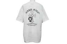 画像をギャラリービューアに読み込む, A BATHING APE アベイシングエイプ×Chrome Hearts クロムハーツ コラボ 半袖Tシャツ L ホワイト ブラック 美品 中古 56999