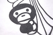 Load image into Gallery viewer, A BATHING APE アベイシングエイプ×Chrome Hearts クロムハーツ コラボ 半袖Tシャツ L ホワイト ブラック 美品 中古 56999