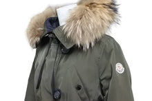 画像をギャラリービューアに読み込む, MONCLER モンクレール ダウンジャケット ダウン コート ARRIOUS GIUBBOTTO オリーブ カーキ 0 420934934825 57136 良品 中古 57003