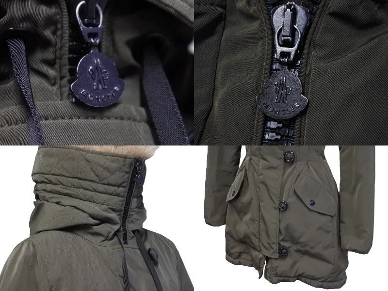 MONCLER モンクレール ダウンジャケット ダウン コート ARRIOUS GIUBBOTTO オリーブ カーキ 0 420934934825  57136 良品 中古 57003 – Casanova Vintage