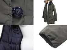 画像をギャラリービューアに読み込む, MONCLER モンクレール ダウンジャケット ダウン コート ARRIOUS GIUBBOTTO オリーブ カーキ 0 420934934825 57136 良品 中古 57003