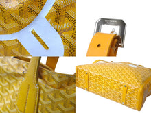 画像をギャラリービューアに読み込む, GOYARD ゴヤール トートバッグ サックヴォルテール PVCコーティングキャンバス スマイルペイント シルバー金具 良品 中古 57007
