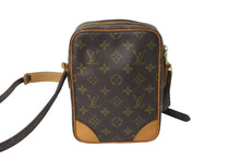 画像をギャラリービューアに読み込む, LOUIS VUITTON ルイヴィトン ショルダーバッグ 斜めがけバック アマゾン モノグラム M45236 ブラウン ゴールド金具 良品 中古 57015