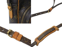画像をギャラリービューアに読み込む, LOUIS VUITTON ルイヴィトン ショルダーバッグ 斜めがけバック アマゾン モノグラム M45236 ブラウン ゴールド金具 良品 中古 57015