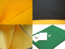 Load image into Gallery viewer, 新品同様 GOYARD ゴヤール クラッチバッグ セナ MM PVCコーティングキャンバス ブラウン シルバー金具 中古 57023