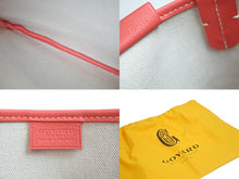 画像をギャラリービューアに読み込む, GOYARD ゴヤール ポワティエ ミニ ハンドバック ピンク ローズピンク 2018年限定 マーカージュ イニシャル入り 美品 中古 57030