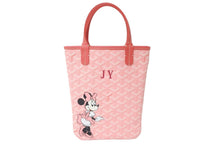 画像をギャラリービューアに読み込む, GOYARD ゴヤール ポワティエ ミニ ハンドバック ピンク ローズピンク 2018年限定 マーカージュ イニシャル入り 美品 中古 57030