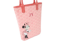 画像をギャラリービューアに読み込む, GOYARD ゴヤール ポワティエ ミニ ハンドバック ピンク ローズピンク 2018年限定 マーカージュ イニシャル入り 美品 中古 57030