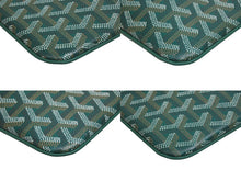 画像をギャラリービューアに読み込む, 新品未使用 GOYARD ゴヤール クラッチバッグ セナ GM SENAT2GMLTY09CL09P グリーン シルバー金具 中古 57068