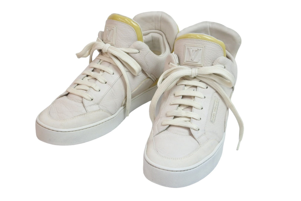LOUIS VUITTON ルイヴィトン スニーカー カニエウェスト ドン ローカット パテントレザー GO0059 サイズ6 1/2 美品 中古 57079