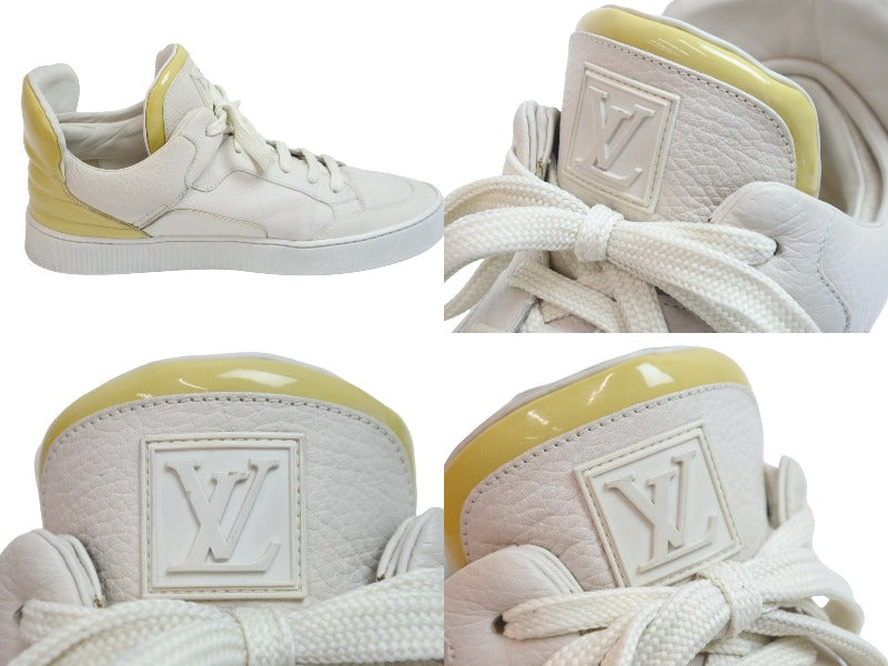 LOUIS VUITTON Sneakers Kanye West Don Low Cut Patent Leather GO0059 Size 6 1/2 Good Condition Used 57079