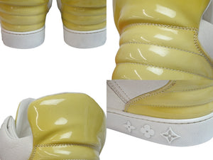 LOUIS VUITTON Sneakers Kanye West Don Low Cut Patent Leather GO0059 Size 6 1/2 Good Condition Used 57079