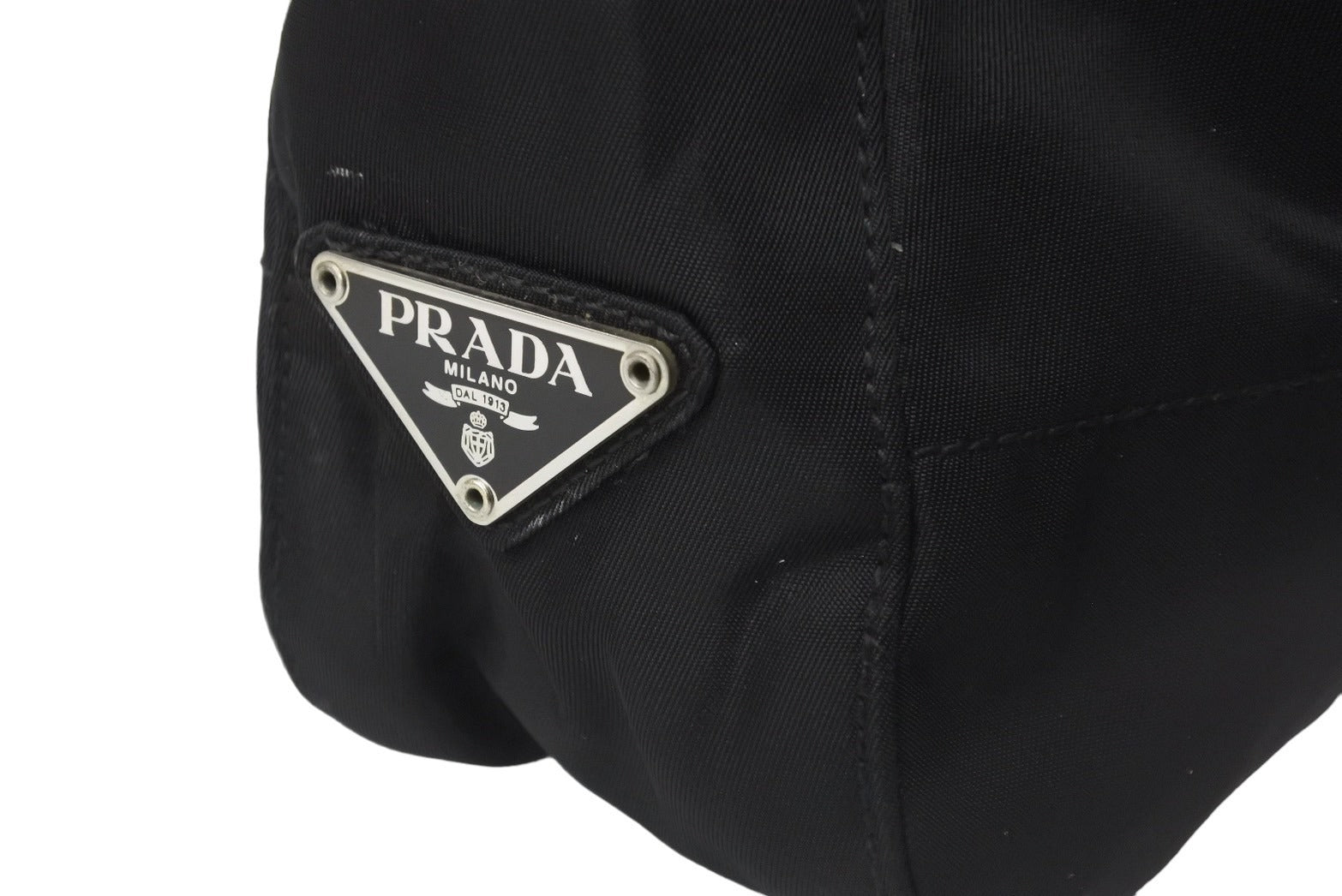 PRADA プラダ ハンドバッグ プラスチックショルダー 三角ロゴ 