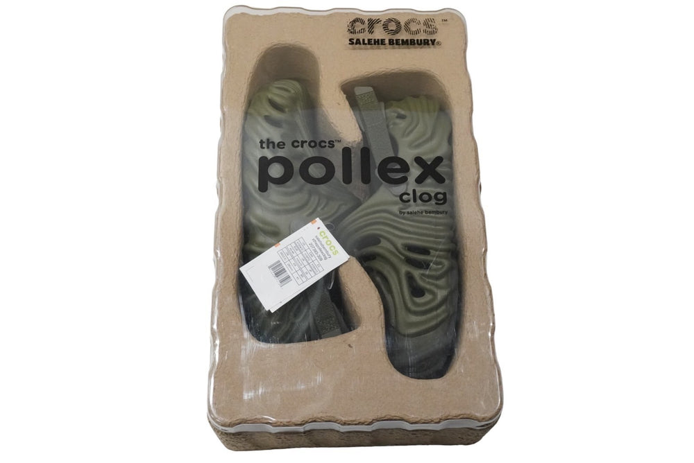 新品未使用品 Salehe Bembury サレへ ベンバリー x Crocs クロックス コラボ サンダル ミュール プラスチック カーキ 28 中古 57135