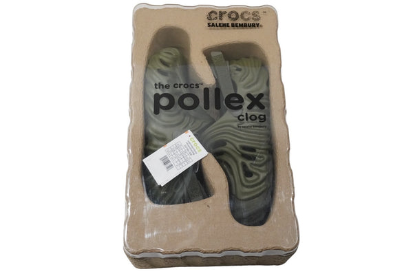 New and unused Salehe Bembury x Crocs Collaboration Sandals Mule Plastic Khaki 28 Used 57135