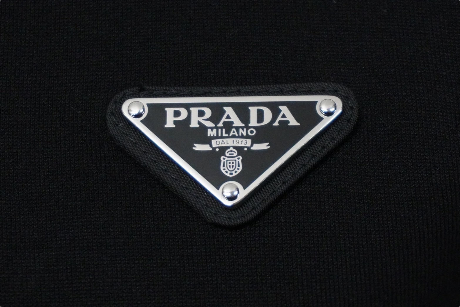 PRADA プラダ 22AW テクニカル コットン スウェット ブラック ...