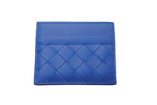 Load image into Gallery viewer, BOTTEGAVENETA ボッテガヴェネタ カードケース イントレチャート ブルー 美品 中古 57173