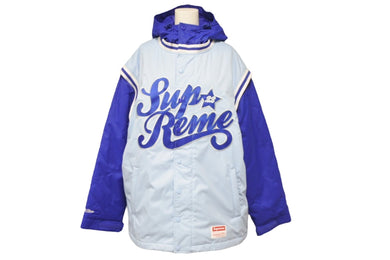 SUPREME シュプリーム Mitchell&Ness ミッチェルアンドネス ジャケット Quilted Sports Jacket 22ss 美品 中古 57235