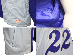 SUPREME シュプリーム Mitchell&Ness ミッチェルアンドネス ジャケット Quilted Sports Jacket 22ss 美品 中古 57235