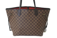 Load image into Gallery viewer, 極美品 LOUIS VUITTON ルイヴィトン トートバッグ N41603 ネヴァーフルMM ダミエエベヌ ブラウン ゴールド金具 中古 57290