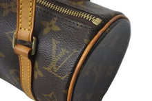 Load image into Gallery viewer, LOUIS VUITTON ルイヴィトン ハンドバッグ ミニパピヨン19 モノグラム ブラウン M51389 ゴールド金具 美品 中古 57297