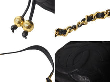 Load image into Gallery viewer, CHANEL シャネル ショルダーバッグ ココマーク 巾着型 チェーンショルダー キャビアスキン 2番台 ゴールド金具 美品 中古 57298
