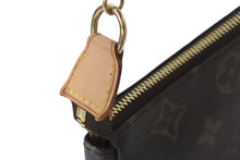 画像をギャラリービューアに読み込む, LOUIS VUITTON ルイヴィトン ポーチ M60153 ミニ ポシェット アクセソワール T&amp;B ブラウン ゴールド金具 美品 中古 57299