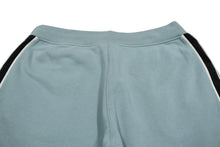 Load image into Gallery viewer, HERMES エルメス スウェット ライン パンツ ブルー系 コットン ナイロン 切り替えし ボトムス サイズL 中古 57312