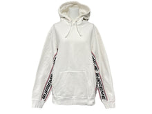 画像をギャラリービューアに読み込む, SUPREME シュプリーム パーカー 2019AW Text Rib Hooded Sweat Shirt サイズM ホワイト 57320