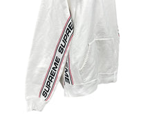 Load image into Gallery viewer, SUPREME シュプリーム パーカー 2019AW Text Rib Hooded Sweat Shirt サイズM ホワイト 57320