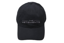 画像をギャラリービューアに読み込む, 極美品 VETEMENTS ヴェトモン ベースボールキャップ 帽子 ロゴ UE51CA200B 2021SS ブラック コットン 中古 57332