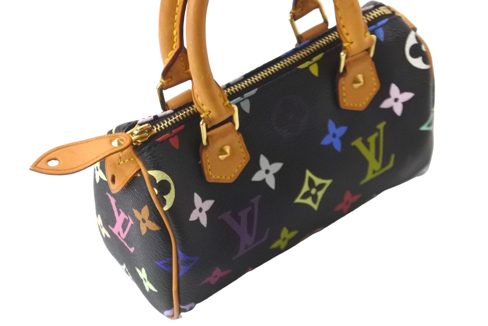nanaブランド全商品美品 Louis Vuitton ミニスピーディ マルチカラー ハンドバッグ