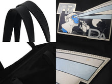 Load image into Gallery viewer, PRADA プラダ トートバッグ 2WAY コミックパッチ トライアングルロゴ ブラック 2VG024 シルバー金具 美品 中古 57528