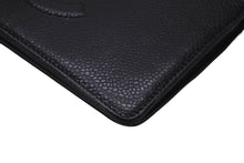 Load image into Gallery viewer, CHANEL シャネル ココマーク 長財布 16番台 キャビアスキン レザー ブラック 美品 中古 57543