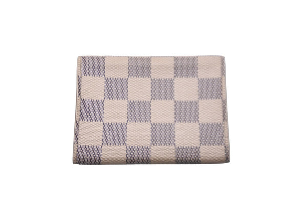 LOUIS VUITTON ルイヴィトン ダミエアズール アンヴェロップ カルト ドゥ ヴィジット 名刺入れ N61746 美品 中古 57554