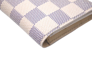 LOUIS VUITTON ルイヴィトン ダミエアズール アンヴェロップ カルト ドゥ ヴィジット 名刺入れ N61746 美品 中古 57554
