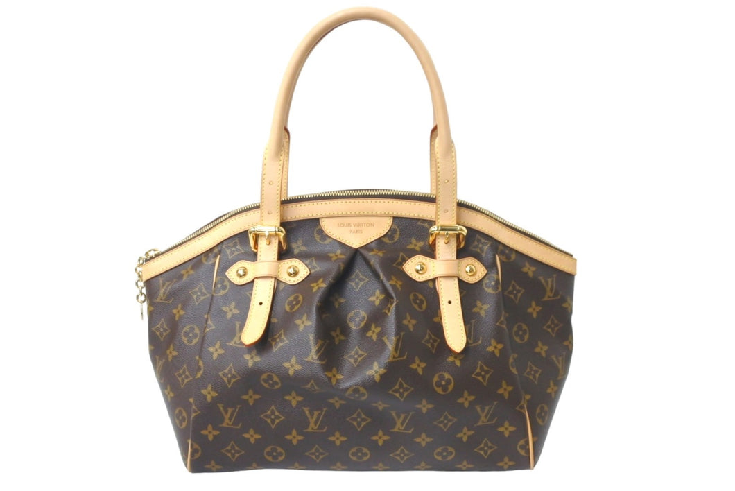 極美品 LOUIS VUITTON ルイヴィトン ハンドバッグ M40144 ティボリGM モノグラム ゴールド金具 中古 57563