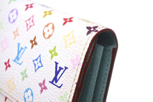 Load image into Gallery viewer, LOUIS VUITTON ルイヴィトン 長財布 ポルトフォイユ サラ 村上隆 モノグラム M93746 マルチカラー 美品 中古 57578